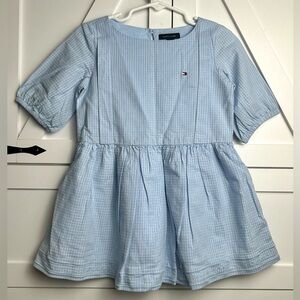 Tommy Hilfiger Light Blue Kids Dress